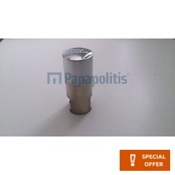Push button for ceramic cistern, one flush material: Plastic