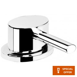 Wash basin tap Switch Deck-mounted material: Brass, color: Chrome surface: Glossy Mixers