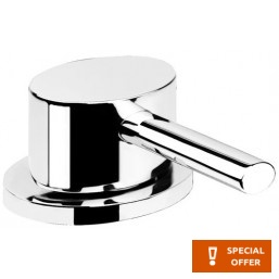 Wash basin tap Switch Deck-mounted material: Brass, color: Chrome surface: Glossy
