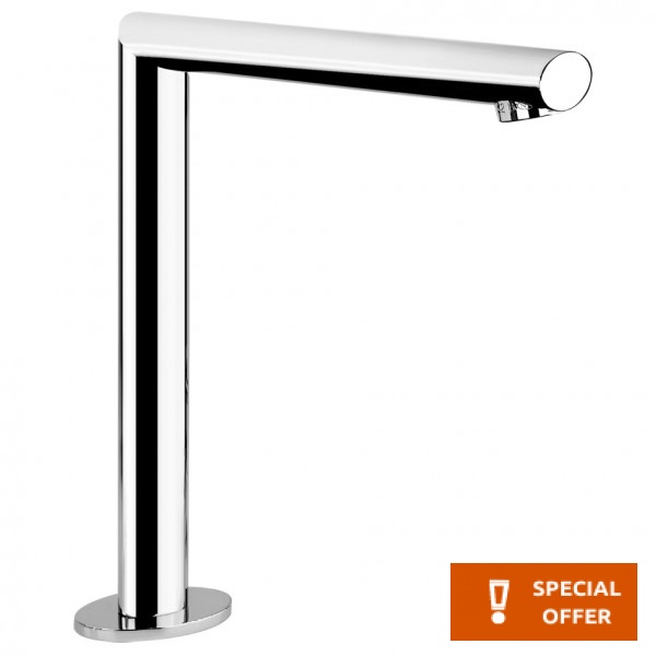 Spout (Nozzle) 22,3x6,6x30,9 Deck-mounted for wash basin material: Brass, color: Chrome surface: Glossy Bath spouts Spout (Nozzle) 22,3x6,6x30,9 Deck-mounted for wash basin material: Brass, color: Chrome surface: Glossy Bath spouts