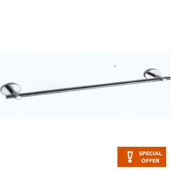 Towel 8,2x65,5x3,5 Fixed material: Brass single, color: Chrome surface: Glossy Towel rails
