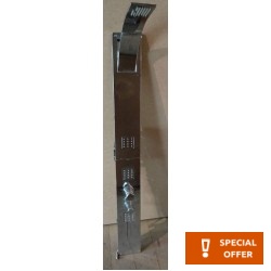 Στήλη ντους με υδρομασάζ 36x16,4x220, χρώμα: Χρωμέ επιφάνεια: Γυαλιστερή Με υδρομασάζ