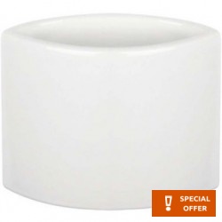 Cupholder countertop material: Porcelain, color: White surface: Glossy Tumbler holders