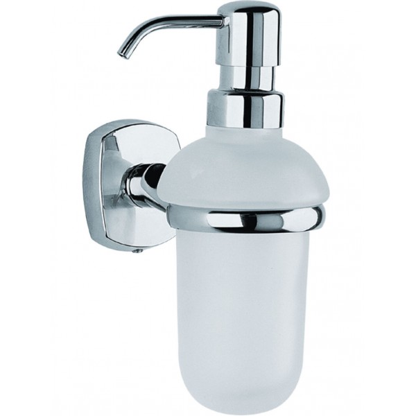 Dispenser material: Brass Wall-mounted, color: Chrome surface: Glossy Soap dispensers Dispenser material: Brass Wall-mounted, color: Chrome surface: Glossy Soap dispensers