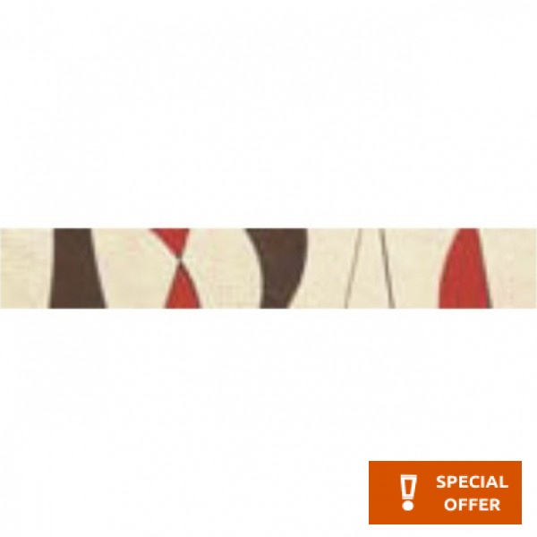 Border (listello) 8,5x56 Italy 1st choice 2 surface: Matt, hue: Mix Tile Liners (Listello)-Decore