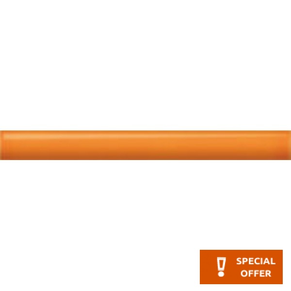 Border (listello) 3x20 Spain 1st choice Mold surface: Glossy, hue: Orange Border (listello) 3x20 Spain 1st choice Mold surface: Glossy, hue: Orange Tile Liners (Listello)-Decore