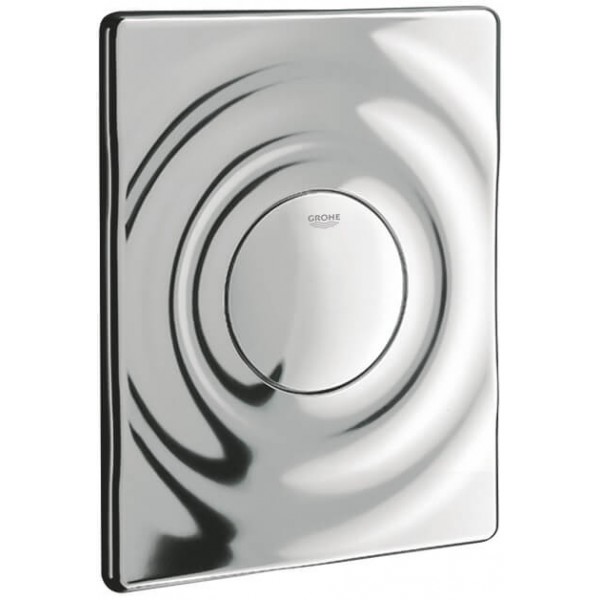 Flush wall plates for concealed cistern material: ABS Pneumatic single flush valve, color: Chrome surface: Glossy Flush plates