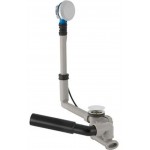 Waste Valve With overflow material: Brass surface: Glossy, color: Chrome Waste overflows