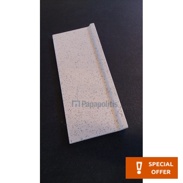 Skirting board 8x20 Italy 1st choice surface: Matt, hue: Beige Baseboards