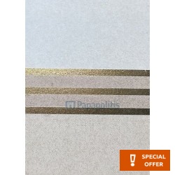 Decor tile 6x8 Spain 1st choice Desmo, hue: Brown/Grey Tile Liners (Listello)-Decore