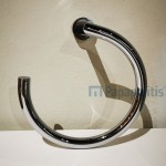 Κρίκος ανοιχτός από ορείχαλκο, χρώμα: Χρωμέ επιφάνεια: Γυαλιστερή Κρίκοι