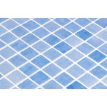 Ψηφίδα πισίνας 2,5x2,5 Ισπανίας, σχήμα: Τετράγωνο Α’ διαλογής, απόχρωση: Μπλε 25251 Ψηφίδες