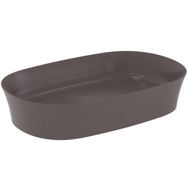 Washbasin Free standing 60x38x12 material: Porcelain Without hole Without overflow Slate Grey, color: Dark Grey surface: Glossy Free standing Washbasin Free standing 60x38x12 material: Porcelain Without hole Without overflow Slate Grey, color: Dark Grey surface: Glossy Free standing