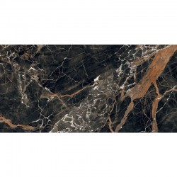 Πλακάκια δαπέδου 59,7x119,7 Ιταλίας glossy, 6mm, στυλ: μαρμάρου rettificato Α’ διαλογής επιφάνεια: Γυαλιστερή, απόχρωση: Μαύρο