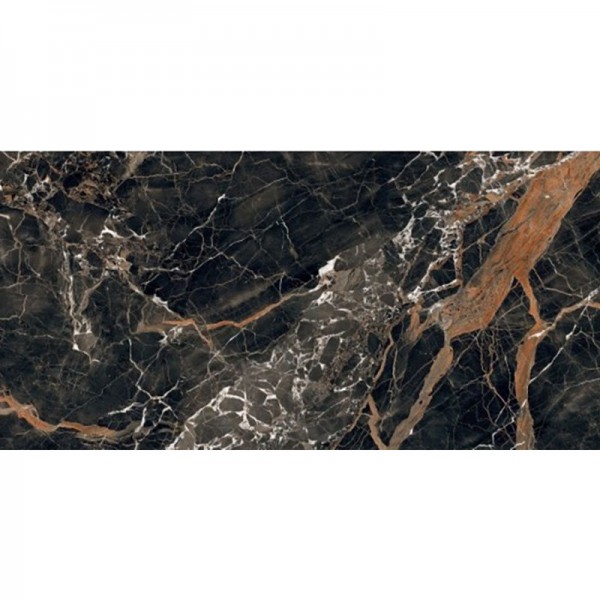 Πλακάκια δαπέδου 59,7x119,7 Ιταλίας glossy, 6mm, στυλ: μαρμάρου rettificato Α’ διαλογής επιφάνεια: Γυαλιστερή, απόχρωση: Μαύρο Πλακάκια φόντο