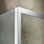 Shower enclosure Linear 150x195 6mm sliding surface: Glossy, color: Chrome Linear Shower enclosure Linear 150x195 6mm sliding surface: Glossy, color: Chrome Linear