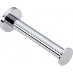 Paper holder vertical to the wall material: Brass, color: Chrome surface: Glossy