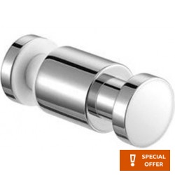 Άγκιστρο από ορείχαλκο κρεμαστό μονό καμπίνας, χρώμα: Χρωμέ επιφάνεια: Γυαλιστερή Άγκιστρα