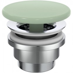 Waste Valve Sage Without overflow material: Brass surface: Matt, color: Green Waste overflows