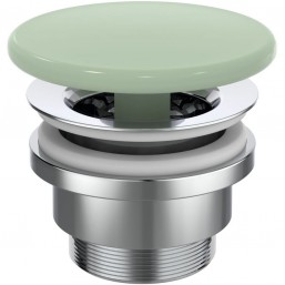 Βαλβίδα Sage, 1/4" συνεχούς ροής χωρίς υπερχείλιση από ορείχαλκο επιφάνεια: Ματ, χρώμα: Πράσινο