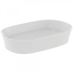 Washbasin Free standing 60x38x12 material: Porcelain Without hole Without overflow Silk White, color: White surface: Matt Free standing