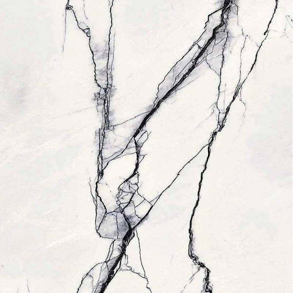 Floor tiles 119,7x119,7 Italy naturale, 6mm, style: marble 1st choice rettificato surface: Matt, hue: White/Black Plain tiles