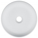 Νιπτήρας ελευθέρας τοποθέτησης 33x33x12,5 από πορσελάνη χωρίς οπή  χωρίς υπερχείλιση glossy, χρώμα: Λευκό επιφάνεια: Γυαλιστερή Ελευθέρας τοποθέτησης