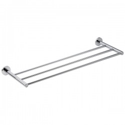 Ράφι για πετσέτες 60x18x4,4 από ορείχαλκο επίτοιχο, χρώμα: Χρωμέ επιφάνεια: Γυαλιστερή Ράφια-Πετσετοθήκες 