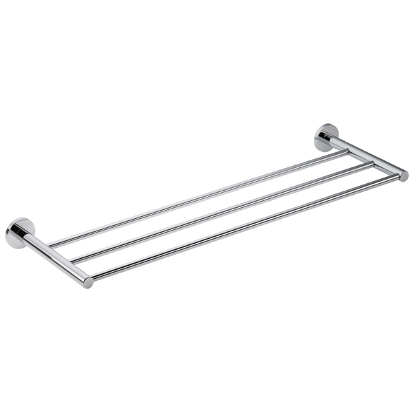 Shelve for towel 60x18x4,4 material: Brass Wall-hung, color: Chrome surface: Glossy Shelves for towels