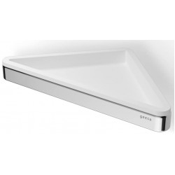 Σπογγοθήκη από ορείχαλκο γωνιακή μονή 23x17, χρώμα: Χρωμέ επιφάνεια: Γυαλιστερή Σπογγοθήκες