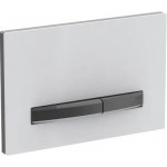 Flush wall plates for concealed cistern Actuation dual flush valve material: ABS, color: White surface: Glossy