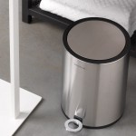 Χαρτοδοχείο από inox 3 lt επιδαπέδιος τύπος κλειστό, χρώμα: Χρωμέ επιφάνεια: Βουρτσισμένη Χαρτοδοχεία Χαρτοδοχείο από inox 3 lt επιδαπέδιος τύπος κλειστό, χρώμα: Χρωμέ επιφάνεια: Βουρτσισμένη Χαρτοδοχεία
