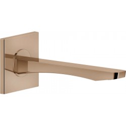 Εκροή (στόμιο) 21,5cm επίτοιχος τύπος από ορείχαλκο νιπτήρος, Copper PVD, χρώμα: Μπρονζέ επιφάνεια: Γυαλιστερή Στόμια (ρουξούνια)