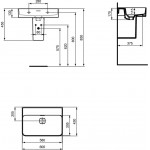 Νιπτήρας επίτοιχος 60x43x13 με 1 γούρνα με μισή κολώνα / με υπερχείλιση / χωρίς κολώνα χωρίς οπή από πορσελάνη, χρώμα: Λευκό επιφάνεια: Γυαλιστερή Επίτοιχοι Νιπτήρας επίτοιχος 60x43x13 με 1 γούρνα με μισή κολώνα / με υπερχείλιση / χωρίς κολώνα χωρίς οπή από πορσελάνη, χρώμα: Λευκό επιφάνεια: Γυαλιστερή Επίτοιχοι