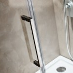 Shower enclosure Linear 130x195 6mm sliding Safe Clean glass surface: Glossy, color: Chrome Linear Shower enclosure Linear 130x195 6mm sliding Safe Clean glass surface: Glossy, color: Chrome Linear