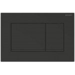 Flush wall plates for concealed cistern antifinger dual flush valve material: ABS Mechanical with string, color: Black surface: Matt Flush plates Flush wall plates for concealed cistern antifinger dual flush valve material: ABS Mechanical with string, color: Black surface: Matt Flush plates