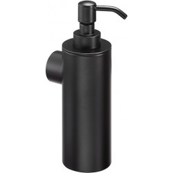 Dispenser material: Brass Wall-mounted, color: Black surface: Matt
