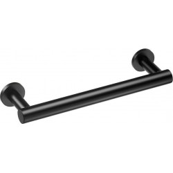 Λαβή επίτοιχη 30cm black mat από ορείχαλκο, χρώμα: Μαύρο επιφάνεια: Ματ