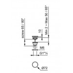 Βαλβίδα Concrete, 1/4" συνεχούς ροής με υπερχείλιση / χωρίς υπερχείλιση από ορείχαλκο επιφάνεια: Ματ, χρώμα: Γκρι Βαλβίδες Βαλβίδα Concrete, 1/4" συνεχούς ροής με υπερχείλιση / χωρίς υπερχείλιση από ορείχαλκο επιφάνεια: Ματ, χρώμα: Γκρι Βαλβίδες