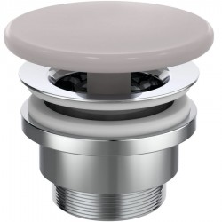 Waste Valve Concrete With overflow / Without overflow material: Brass surface: Matt, color: Grey Waste overflows
