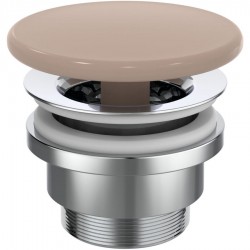 Waste Valve With overflow / Without overflow material: Porcelain surface: Matt, color: Brown Waste overflows