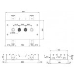 Ηχείο Modular από ορείχαλκο Κεφαλές ντους Ηχείο Modular από ορείχαλκο Κεφαλές ντους