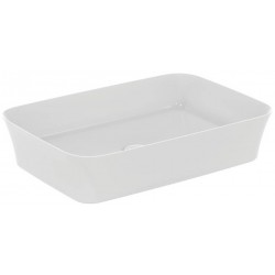 Washbasin Free standing 55x38x12,5 material: Porcelain Without hole Without overflow Silk white, color: White surface: Matt Free standing