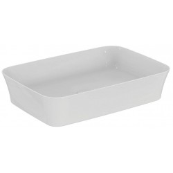 Washbasin Free standing 55x38x12,5 material: Porcelain Without hole Without overflow Euro white, color: White surface: Glossy Free standing