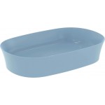 Washbasin Free standing 60x38x12 material: Porcelain Without hole Without overflow Powder, color: Blue surface: Matt Free standing