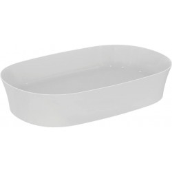 Washbasin Free standing 60x38x12 material: Porcelain Without hole Without overflow Euro white, color: White surface: Glossy Free standing