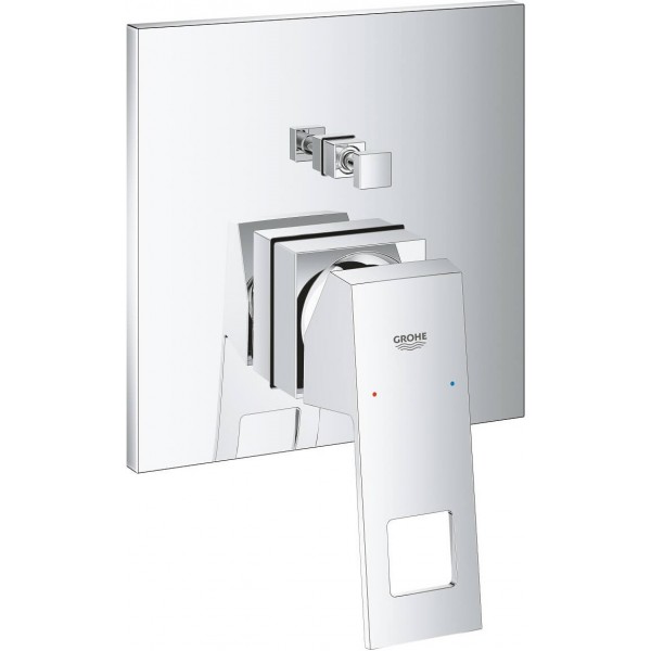 Shower tap Wall-mounted external part 2 way material: Brass mixer With plate without hand shower, hose and holder, color: Chrome surface: Glossy Wall-mounted - external part Shower tap Wall-mounted external part 2 way material: Brass mixer With plate without hand shower, hose and holder, color: Chrome surface: Glossy Wall-mounted - external part