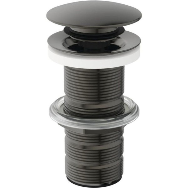 Waste Valve Magnetic Grey Without overflow material: Brass surface: Brushed, color: Grey Waste overflows Waste Valve Magnetic Grey Without overflow material: Brass surface: Brushed, color: Grey Waste overflows