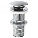 Waste Valve Without overflow material: Brass surface: Glossy, color: Chrome Waste overflows