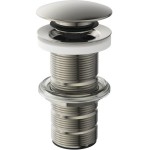 Waste Valve Silver Storm Without overflow material: Brass surface: Brushed, color: Chrome Waste overflows Waste Valve Silver Storm Without overflow material: Brass surface: Brushed, color: Chrome Waste overflows